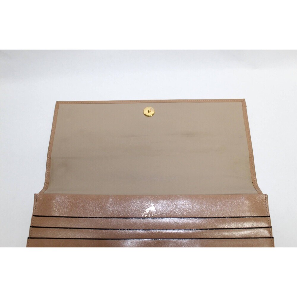 Koret Leather Billfold Envelope Wallet 3.5" by 7" Zipper - Picture 3 of 10